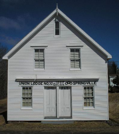 Union Lodge IOOF Springville32 112