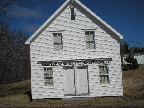 Union Lodge IOOF Springville 231 81